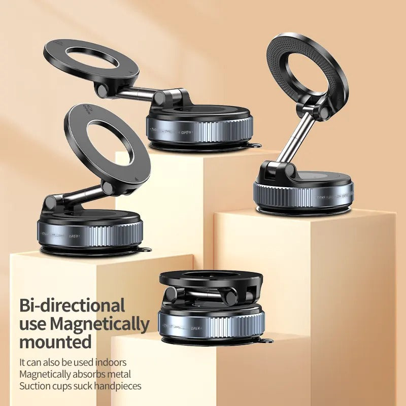 Vacuum Suction Magnetic Phone Holder