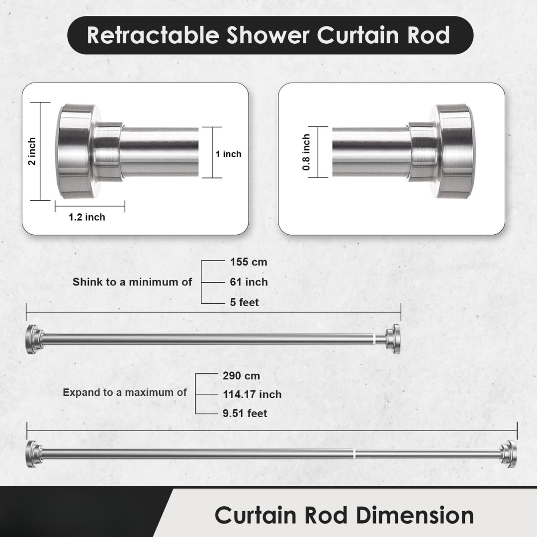 Drill-Free Multifunctional Adjustable Rod