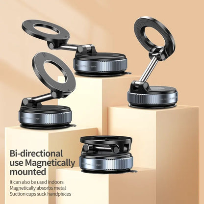 Vacuum Suction Magnetic Phone Holder