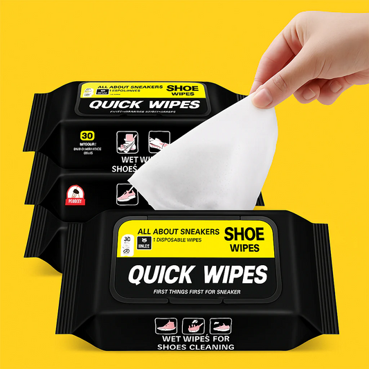 SneakWipe™ Instant Shoe Cleaning Wipes – Pack of 80