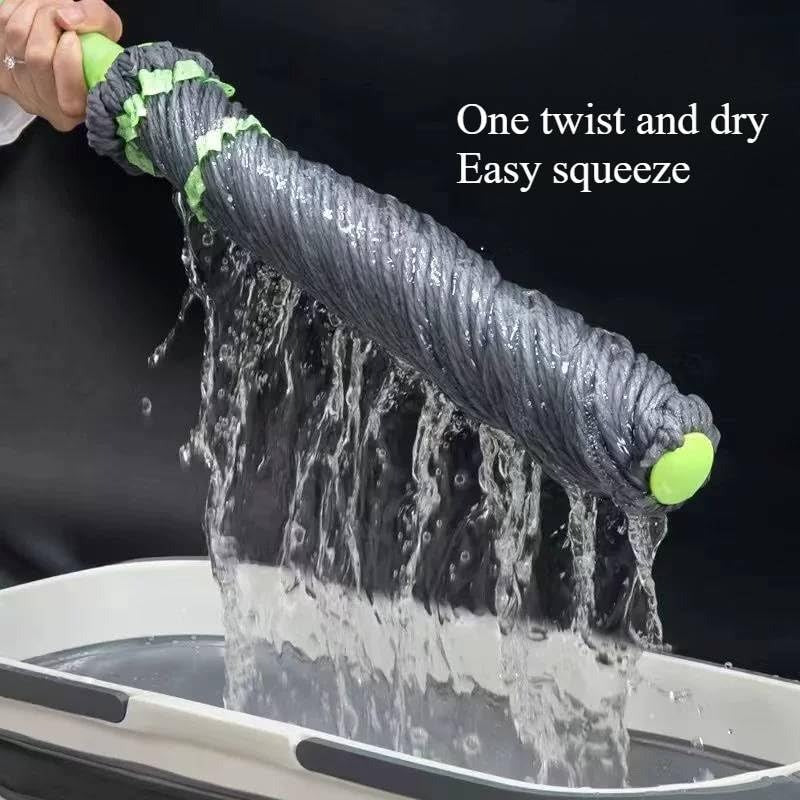 Self-twisting Water Rotating Mop