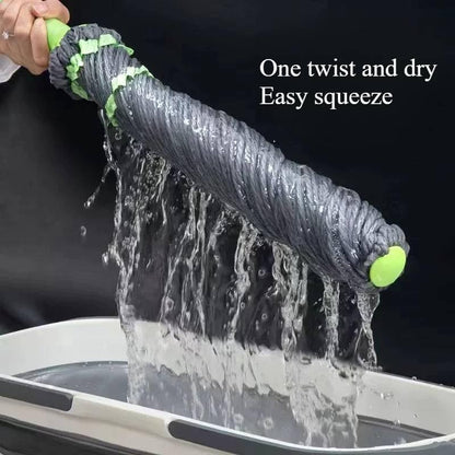 Self-twisting Water Rotating Mop