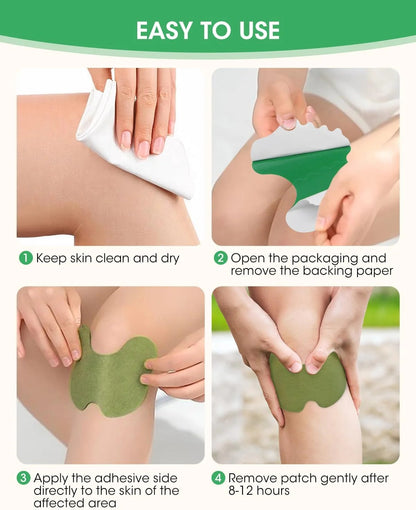 Glucocare™ -Herbal Knee Pain Relief Patches (Pack of 10, 20, 30)