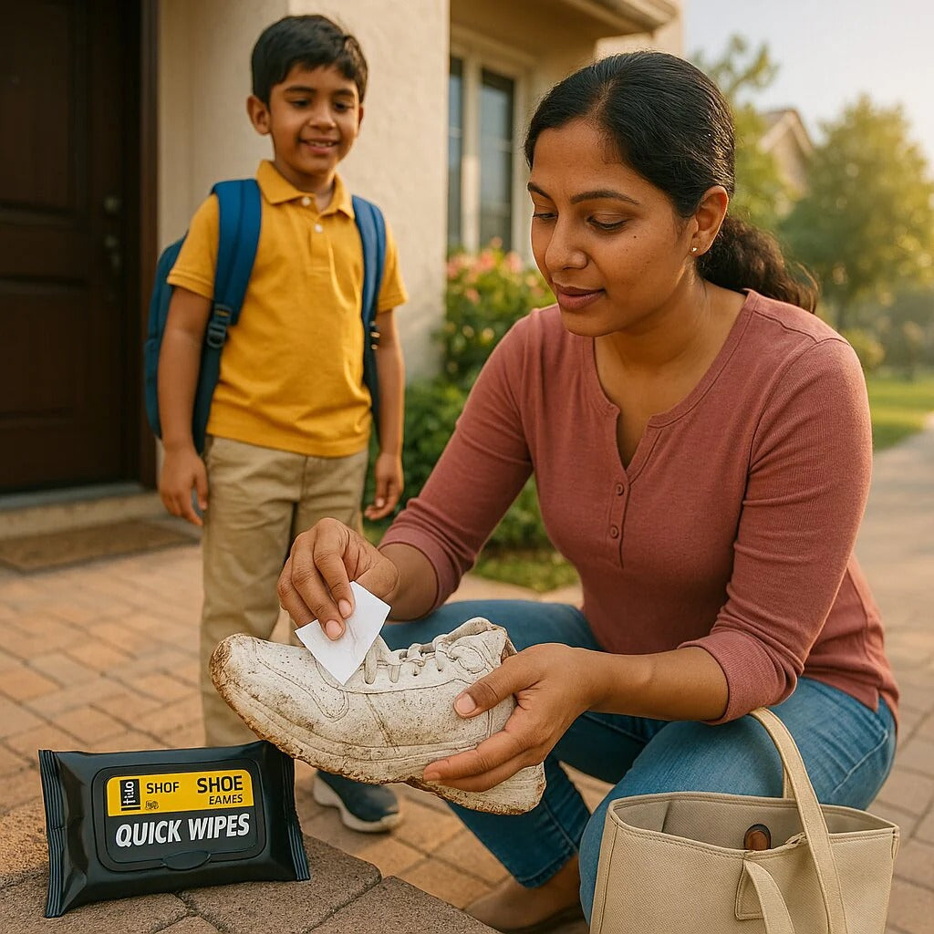 SneakWipe™ Instant Shoe Cleaning Wipes – Pack of 80