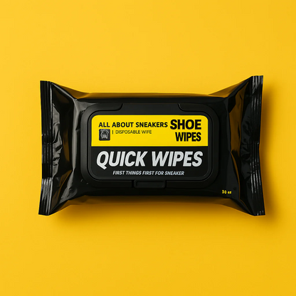 SneakWipe™ Instant Shoe Cleaning Wipes – Pack of 80